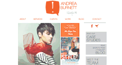 Desktop Screenshot of andreaburnett.com